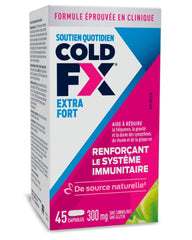 COLD-FX Extra Strength, Ginseng, Extract, Reduce Chance Cold and Flu, Support Immune System - 45 Capsules