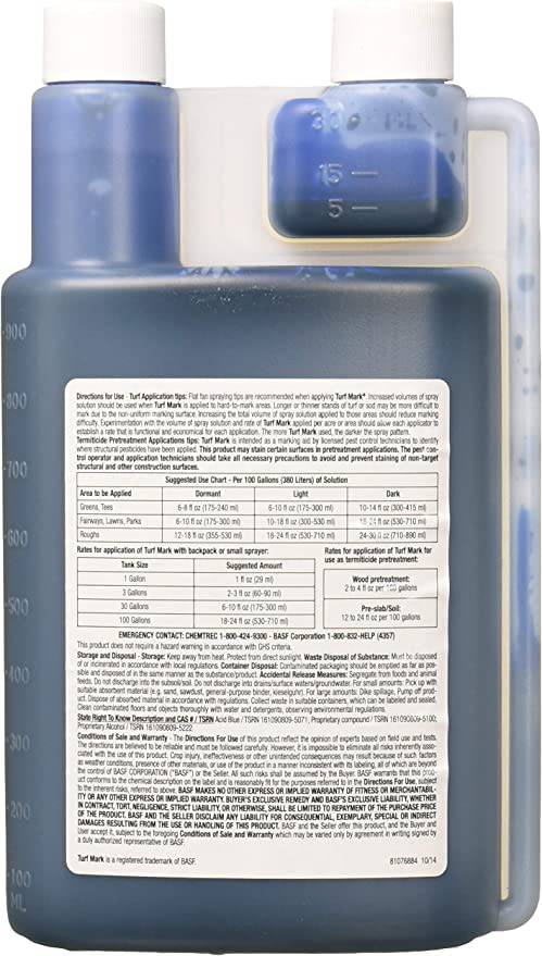 BASF 10059 Blue 32oz Turf Mark