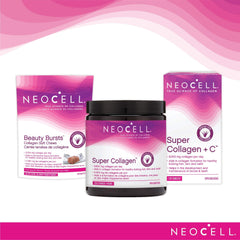 NeoCell Beauty Bursts Collagen Soft Chews, Supports Healthy Looking Hair, Skin and Nails, Source of Antioxidants, 60 chews(Packaging May Vary)