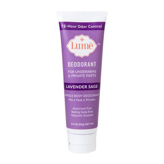 Lume Deodorant For Underarms & Private Parts 3oz Tube (Lavender Sage)