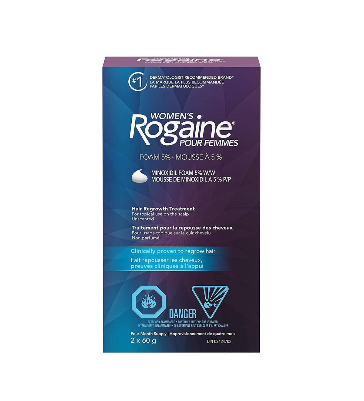 Rogaine Women's Rogaine 5% Minoxidil Foam (4-month supply)