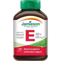 Balanced Vitamin E Complex 400 IU Softgels with Mixed Tocopherols - Zecoya